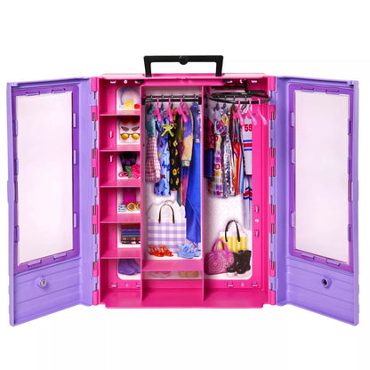 BARBIE rūbų ir aksesuarų spinta (HJL65)