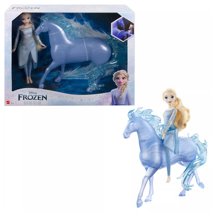 DISNEY FROZEN lėlė Elza ir mistinis vandenų žirgas (HLW58)