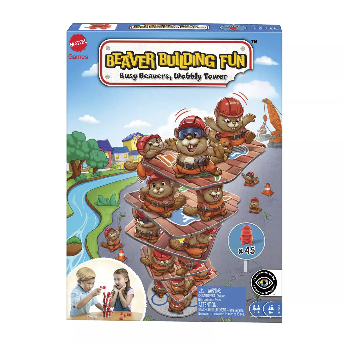 Žaidimas LINKSMIEJI BEBRIUKAI (HPW60)