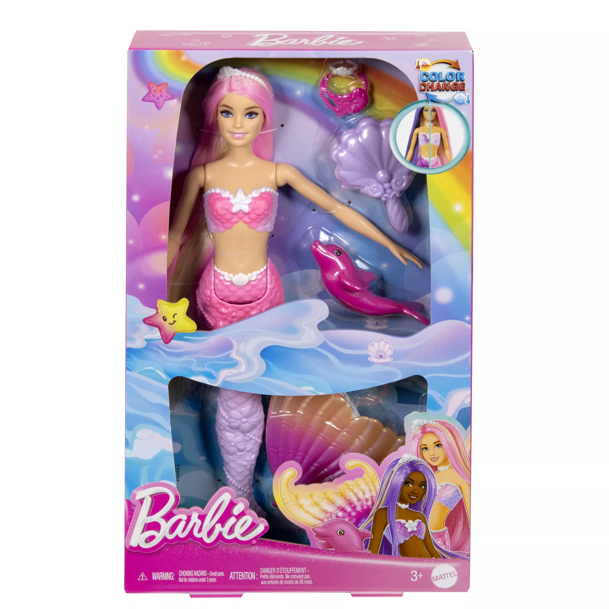 BARBIE DREAMTOPIA undinėlė - Malibu (HRP97)