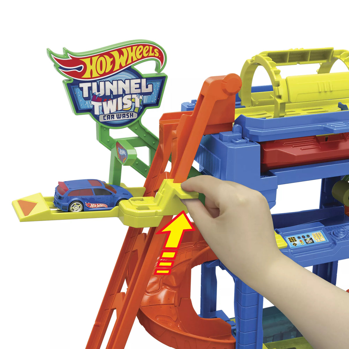 HOT WHEELS CITY rinkinys – Tunelinė autoplovykla (HTN80)