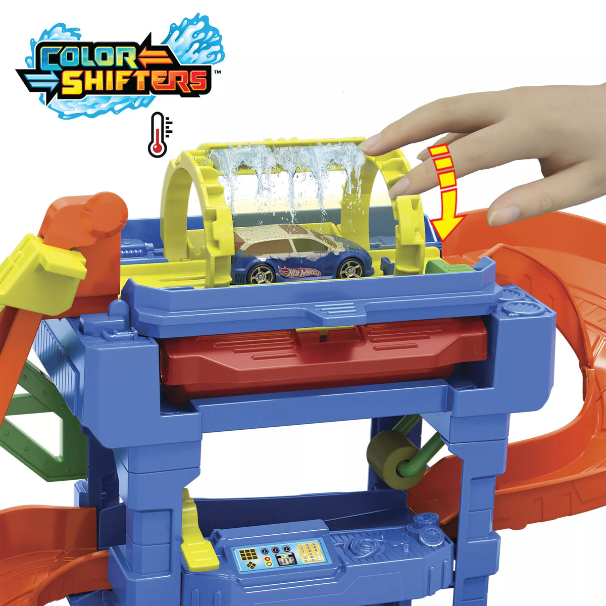 HOT WHEELS CITY rinkinys – Tunelinė autoplovykla (HTN80)