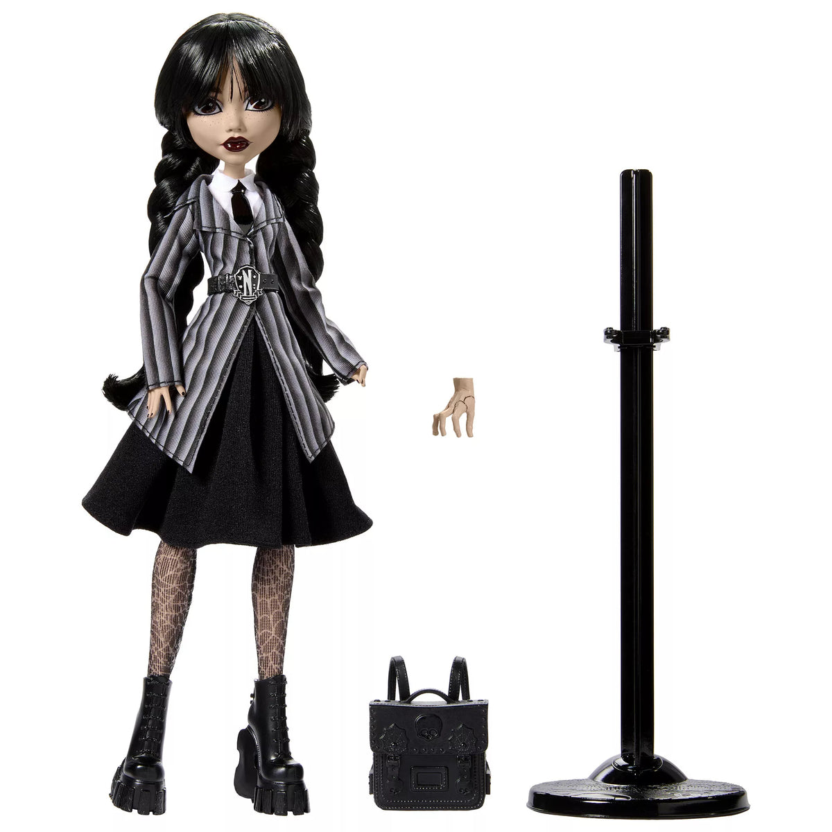 MONSTER HIGH X WEDNESDAY lėlė – Trečiadienė (HXJ04)
