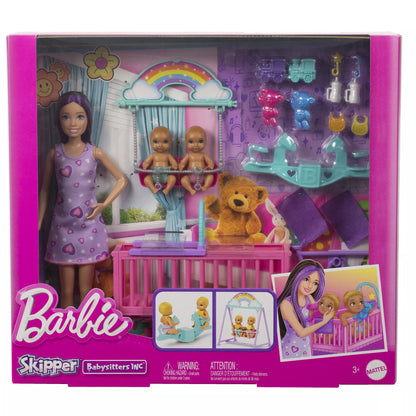 BARBIE SKIPPER auklės rinkinys (HXM99)