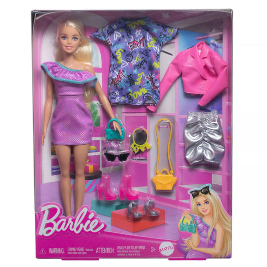 BARBIE DOLL & PARTY FASHIONS lėlė (HYT61)