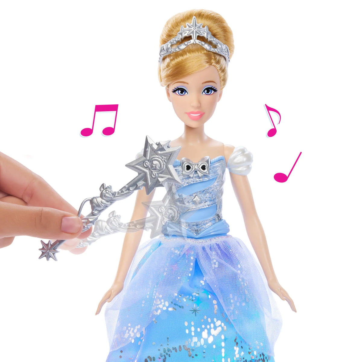 DISNEY PRINCESS lėlė Pelenė (su garsais ir šviesomis) (JBF94)