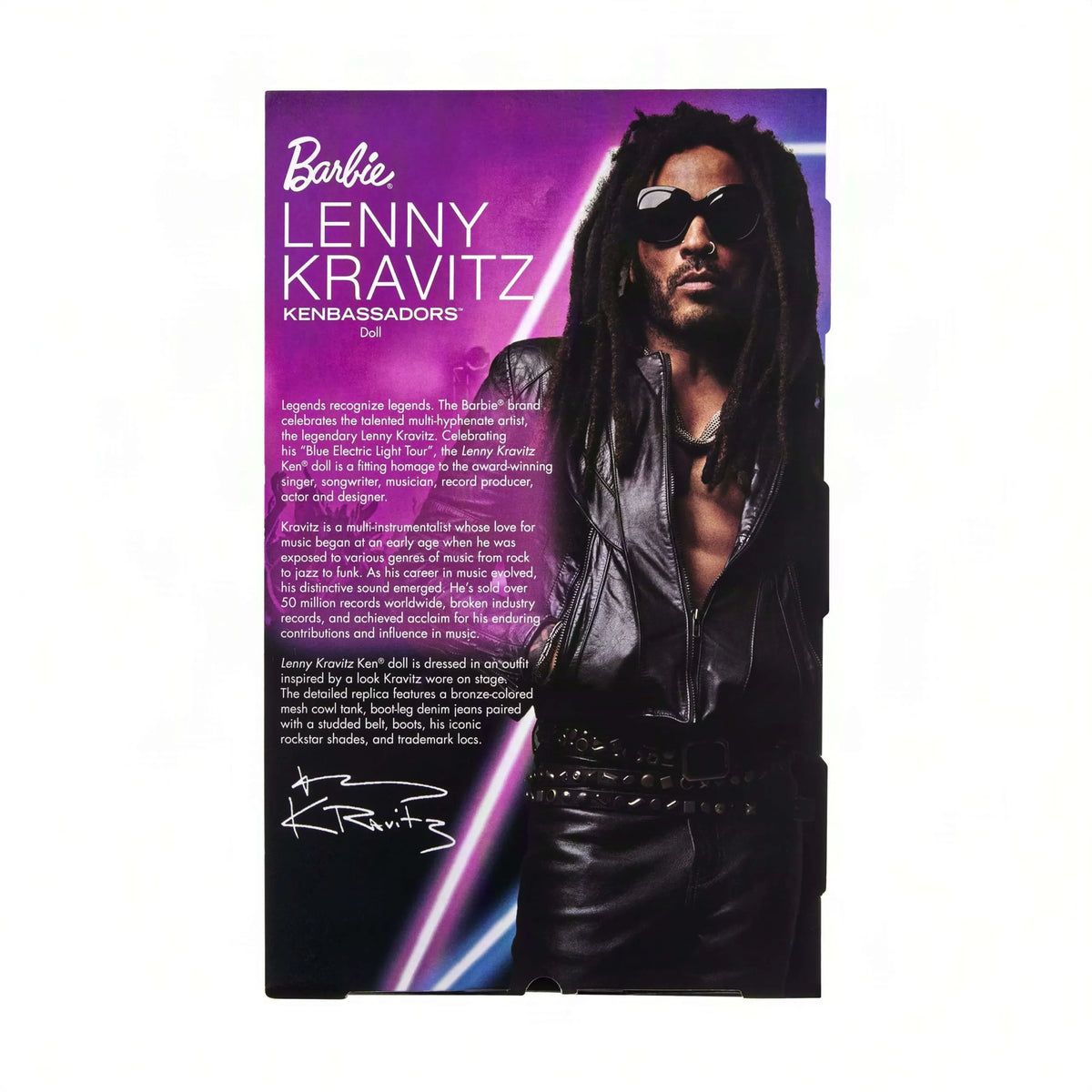 BARBIE kolekcinė Lenny Kravitz lėlė (JBJ43)
