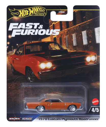 HOT WHEELS PREMIUM automodeliukas iš filmo Greiti ir įsiutę  (HNW46)