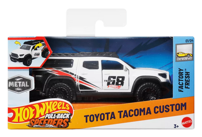 HOT WHEELS automodeliukas – Pull-Back Speeders (HPR70)