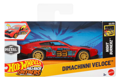 HOT WHEELS automodeliukas – Pull-Back Speeders (HPR70)