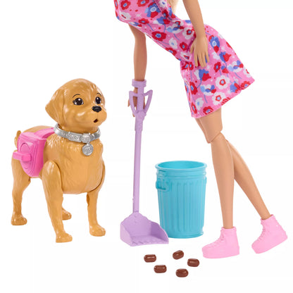 BARBIE WALK AND POTTY lėlės rinkinys (JJB46)