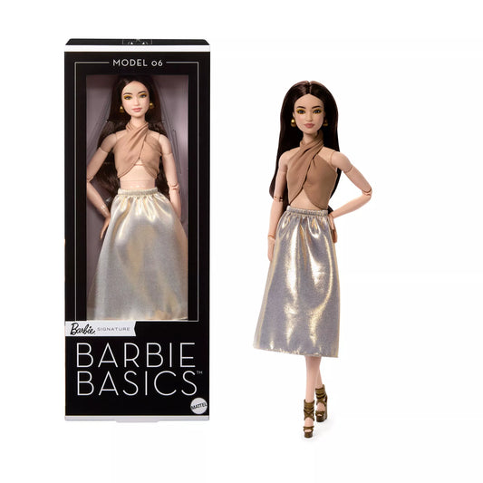 BARBIE BASICS No6 lėlė (JJX25)
