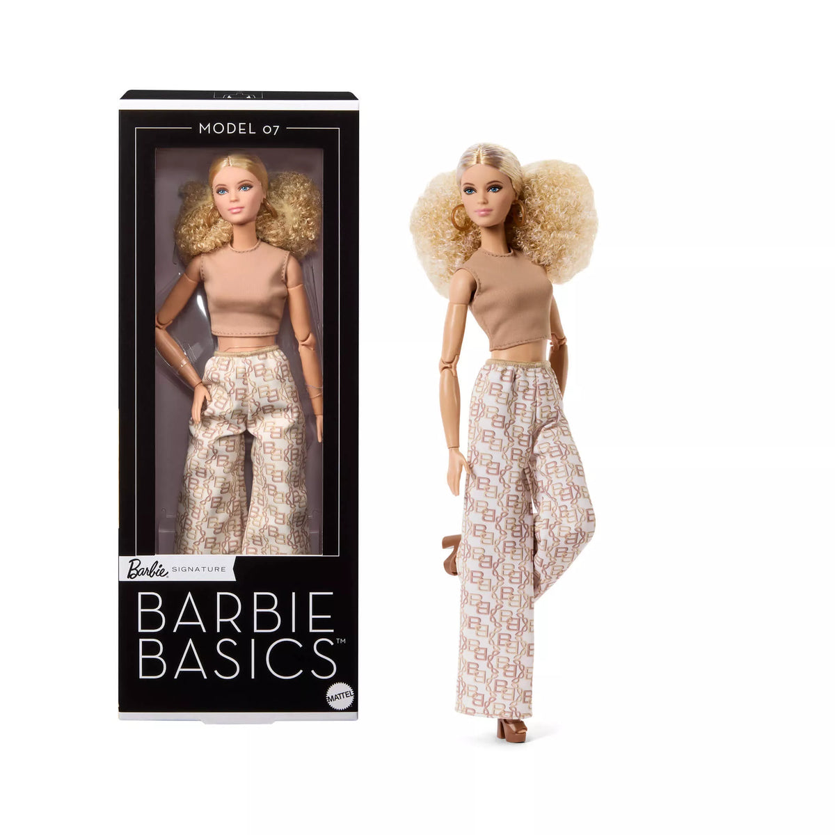 BARBIE BASICS No7 lėlė (JJX26)