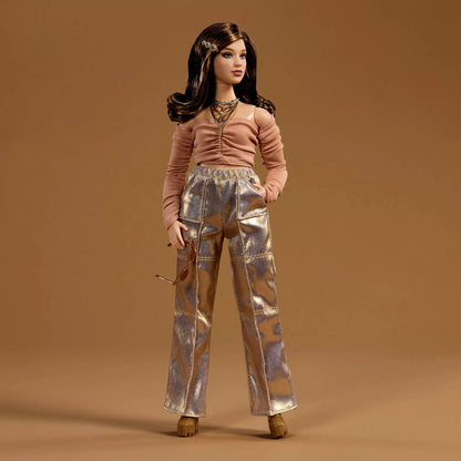 BARBIE YOU CREATE BASICS lėlė šviesiais plaukais (JJX37)