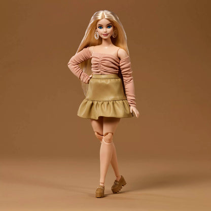 BARBIE YOU CREATE BASICS lėlė šviesiais plaukais (JJX37)