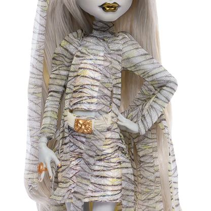 MONSTER HIGH SKULLECTOR kolekcinė lėlė Mumija (JKM51)