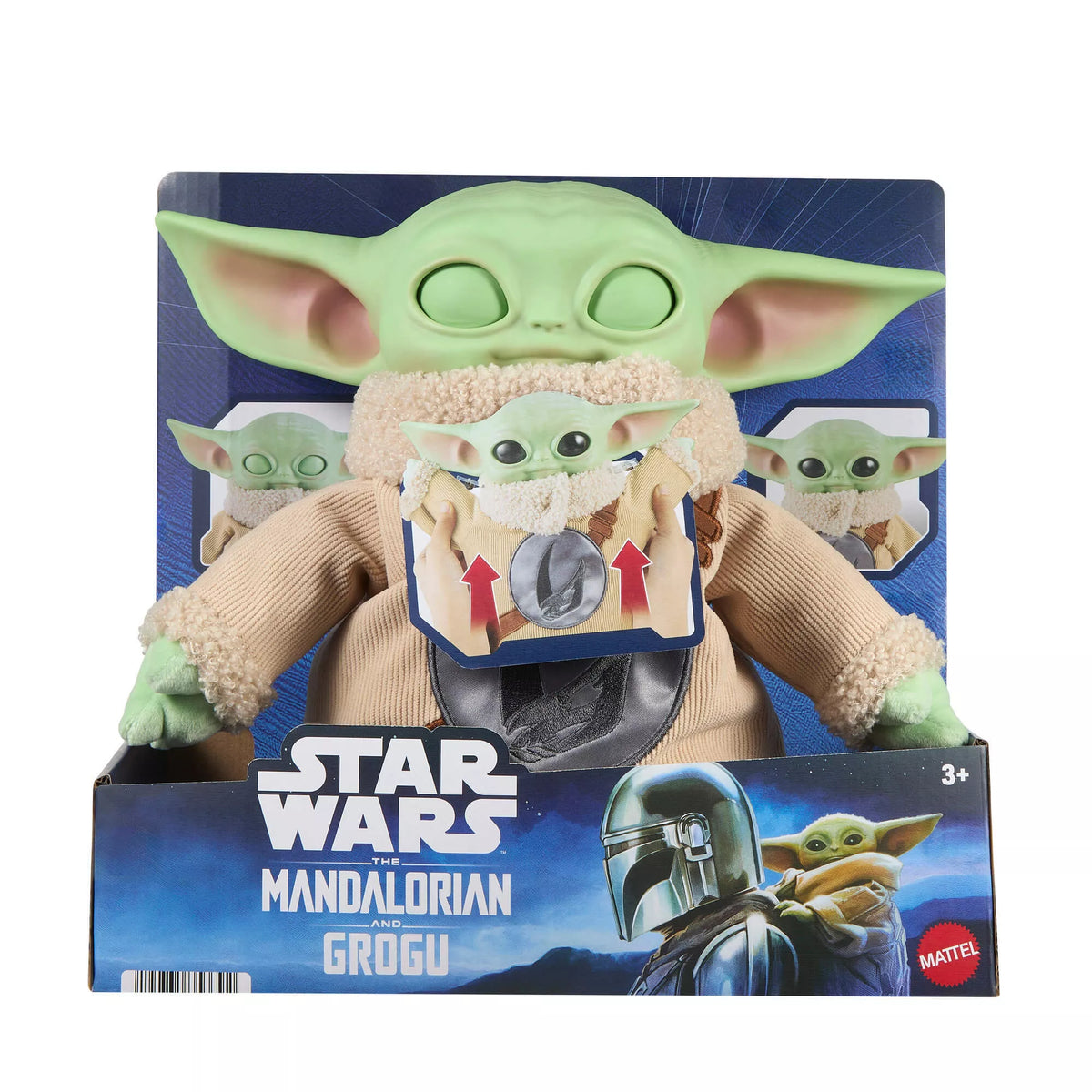 STAR WARS interaktyvus pliušinis žaislas Grogu (JKN44)