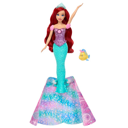DISNEY PRINCESS lėlė Arielė su transformacijos funkcija (JLK19)