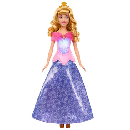 DISNEY PRINCESS lėlė Aurora su spalvos keitimo funkcija (JLK24)