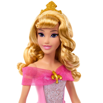 DISNEY PRINCESS lėlė Aurora su spalvos keitimo funkcija (JLK24)