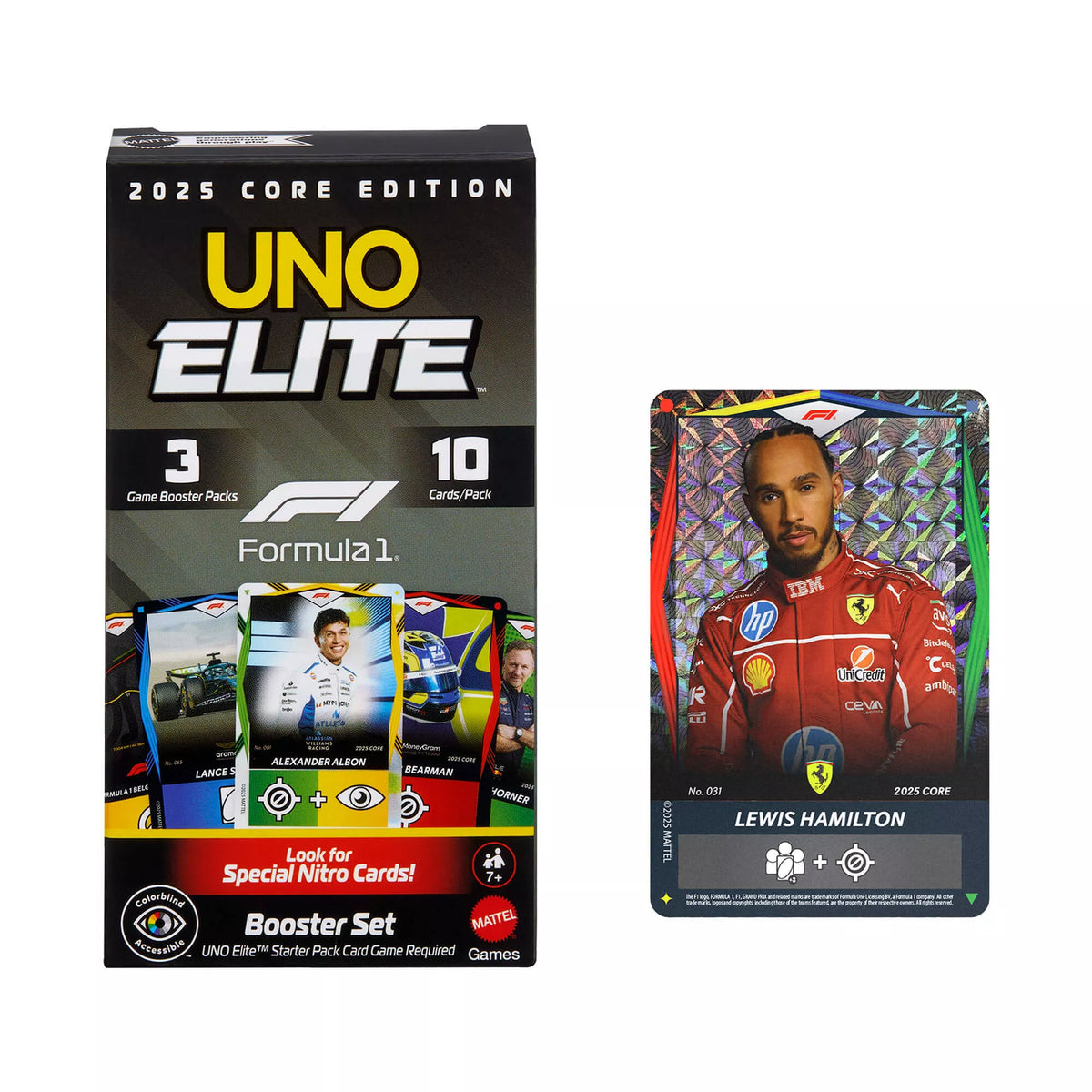 UNO ELITE F-1 kortų papildymas (Booster Set)
