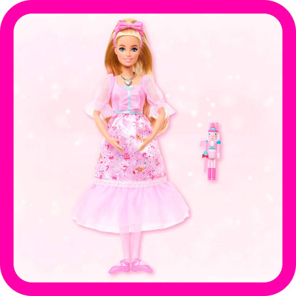 BARBIE NUTCRACKER lėlė Klara - Spragtuko kolekcija (JLW51)