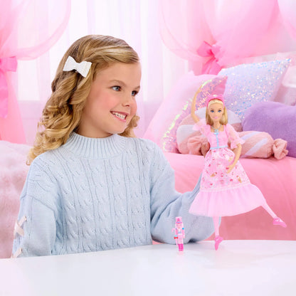BARBIE NUTCRACKER lėlė Klara - Spragtuko kolekcija (JLW51)