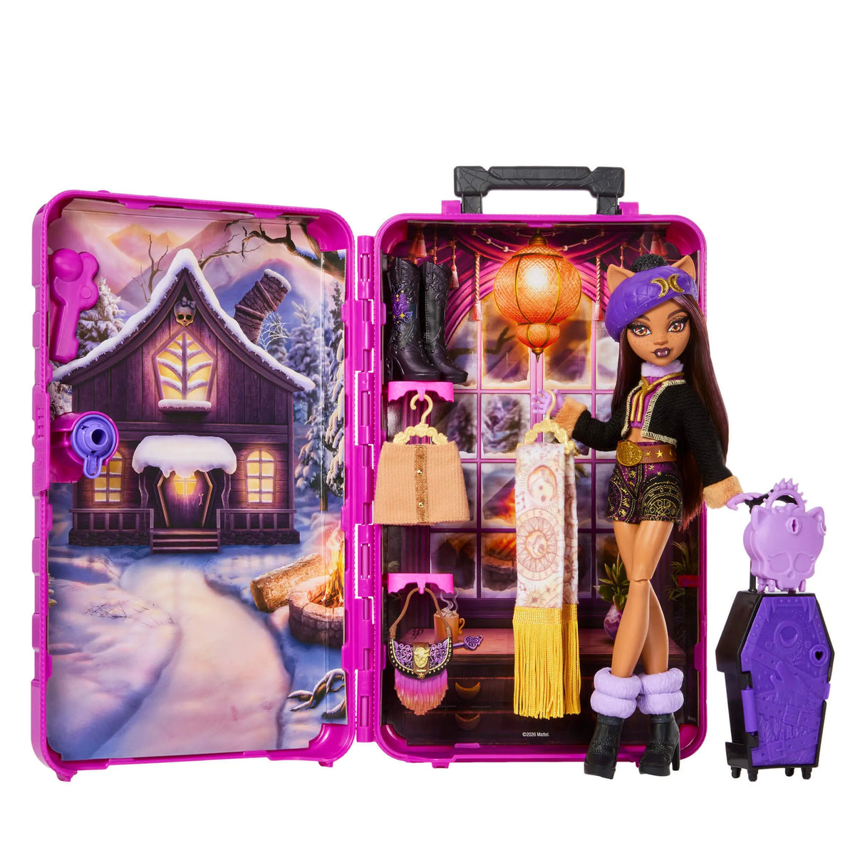 MONSTER HIGH SKULLTIMATE Klodinos rinkinys - Cabin Escape serija (JMG65)