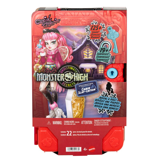 MONSTER HIGH SKULLTIMATE Cupid rinkinys - Cabin Escape serija (JMG66)