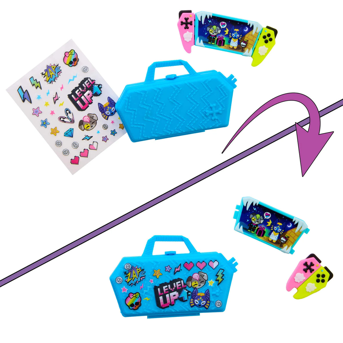 MONSTER HIGH SELF-SCARE SECRETS Frenkės rinkinys (JMG73)