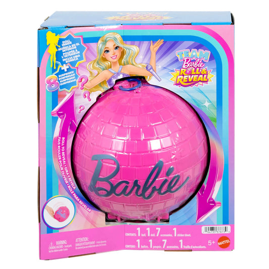 BARBIE ROLL & REVEAL pop žvaigždės staigmenų rinkinys (JMK19)