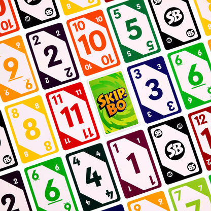 UNO kortos SKIP-BO (atnaujintos) (JMM20)
