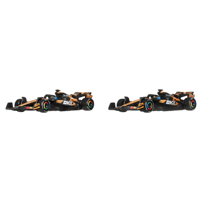 HOT WHEELS PREMIUM F1 dviejų McLaren Lando Norris ir Oscar Piastri bolidų rinkinys (JMM91)