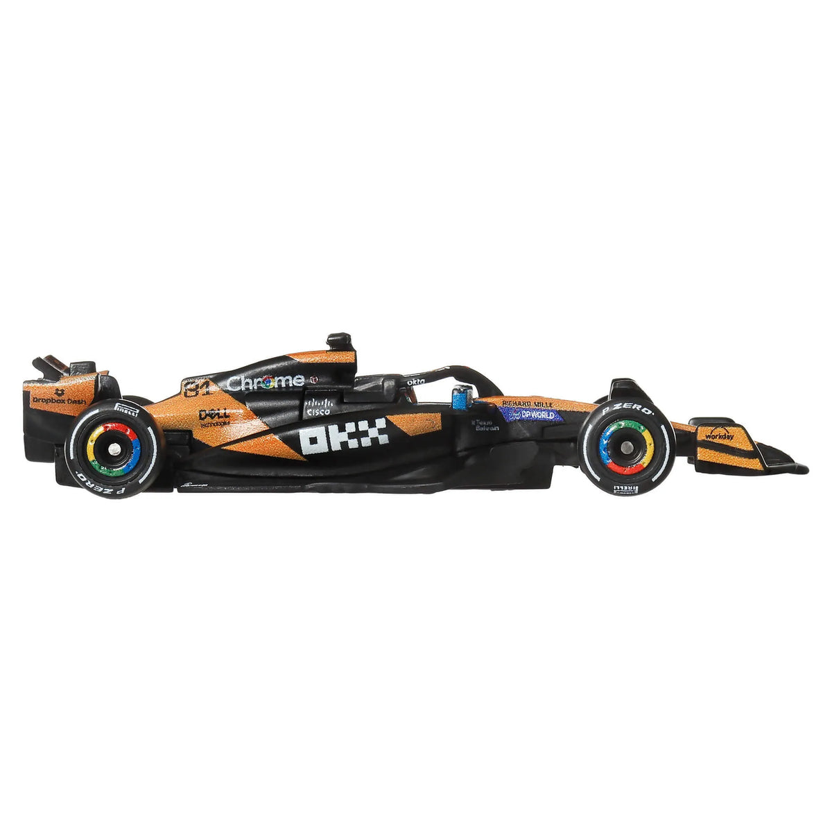 HOT WHEELS PREMIUM F1 dviejų McLaren Lando Norris ir Oscar Piastri bolidų rinkinys (JMM91)
