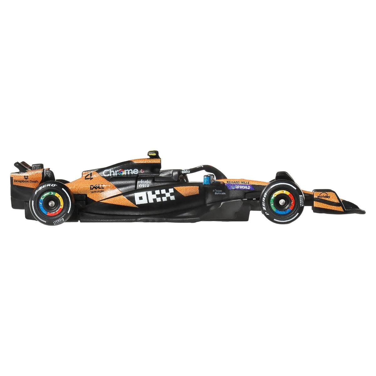 HOT WHEELS PREMIUM F1 dviejų McLaren Lando Norris ir Oscar Piastri bolidų rinkinys (JMM91)