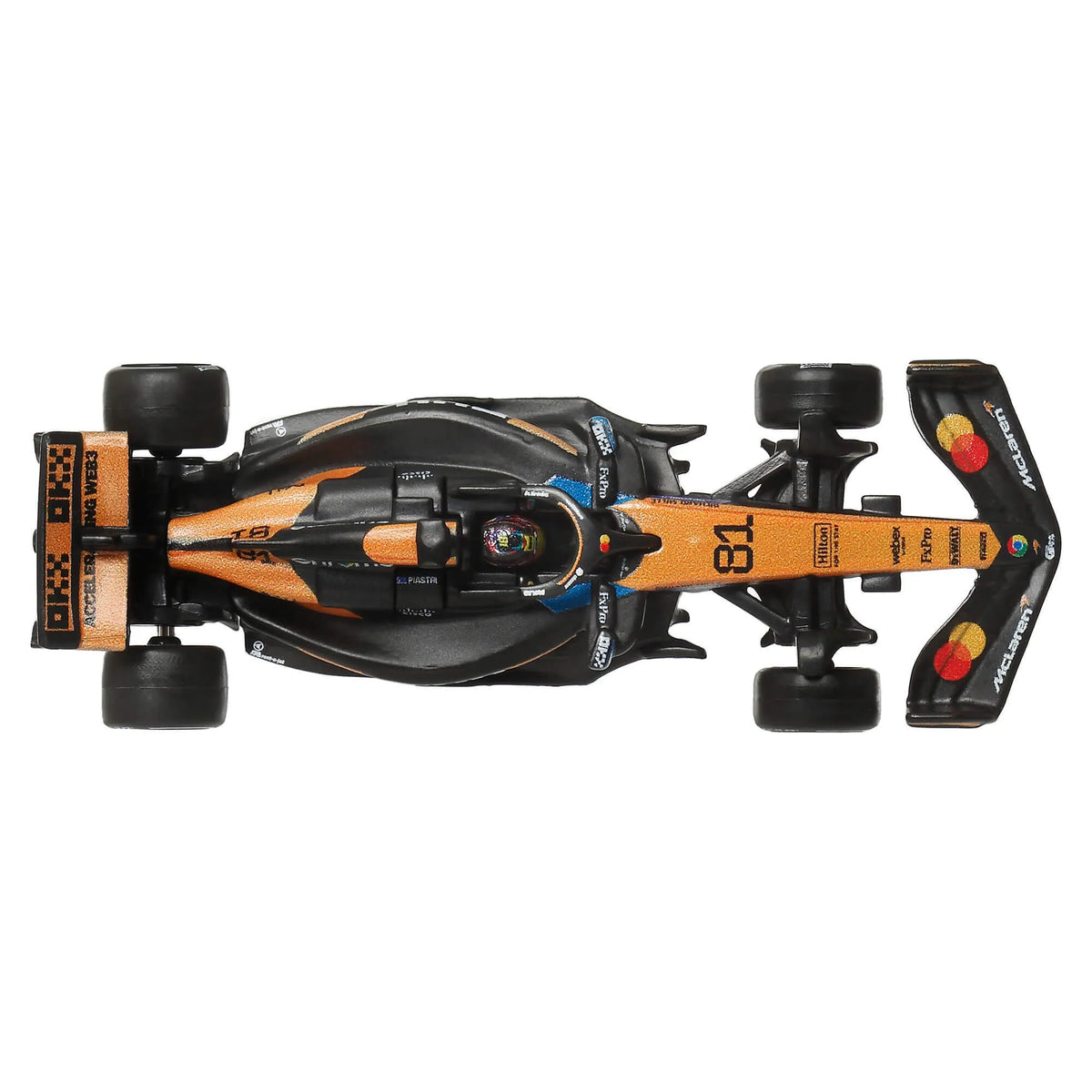 HOT WHEELS PREMIUM F1 dviejų McLaren Lando Norris ir Oscar Piastri bolidų rinkinys (JMM91)