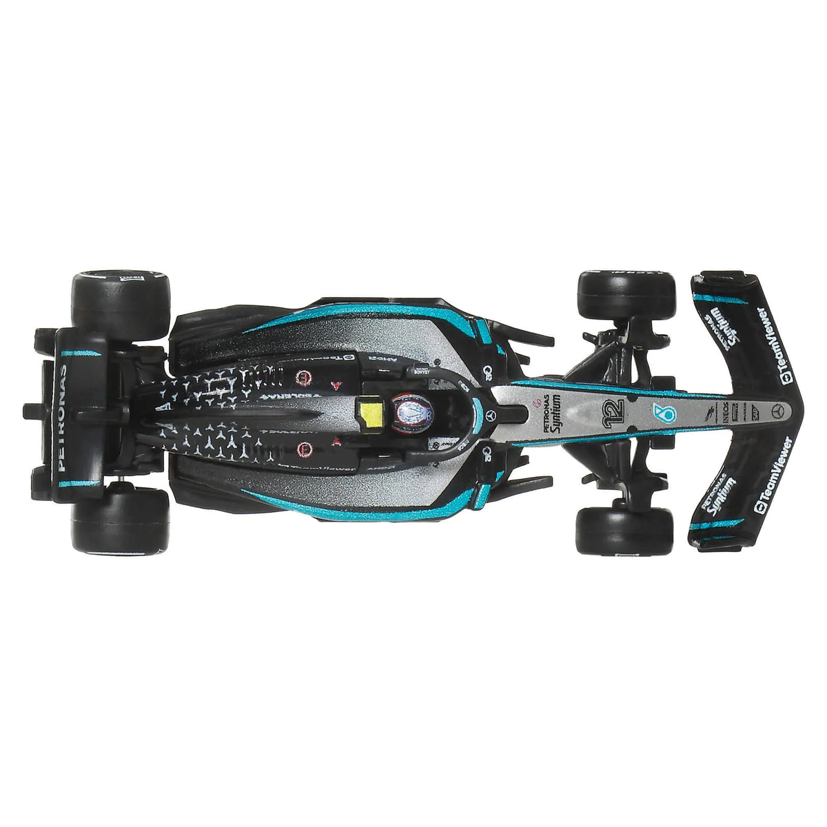 HOT WHEELS PREMIUM F1 dviejų Mercedes-Benz George Russel ir Kimi Antonelli bolidų rinkinys (JMM93)